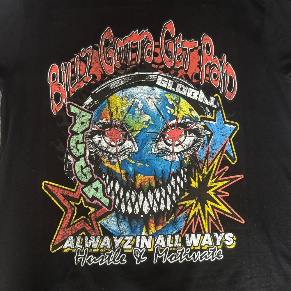Black Graphic Tee